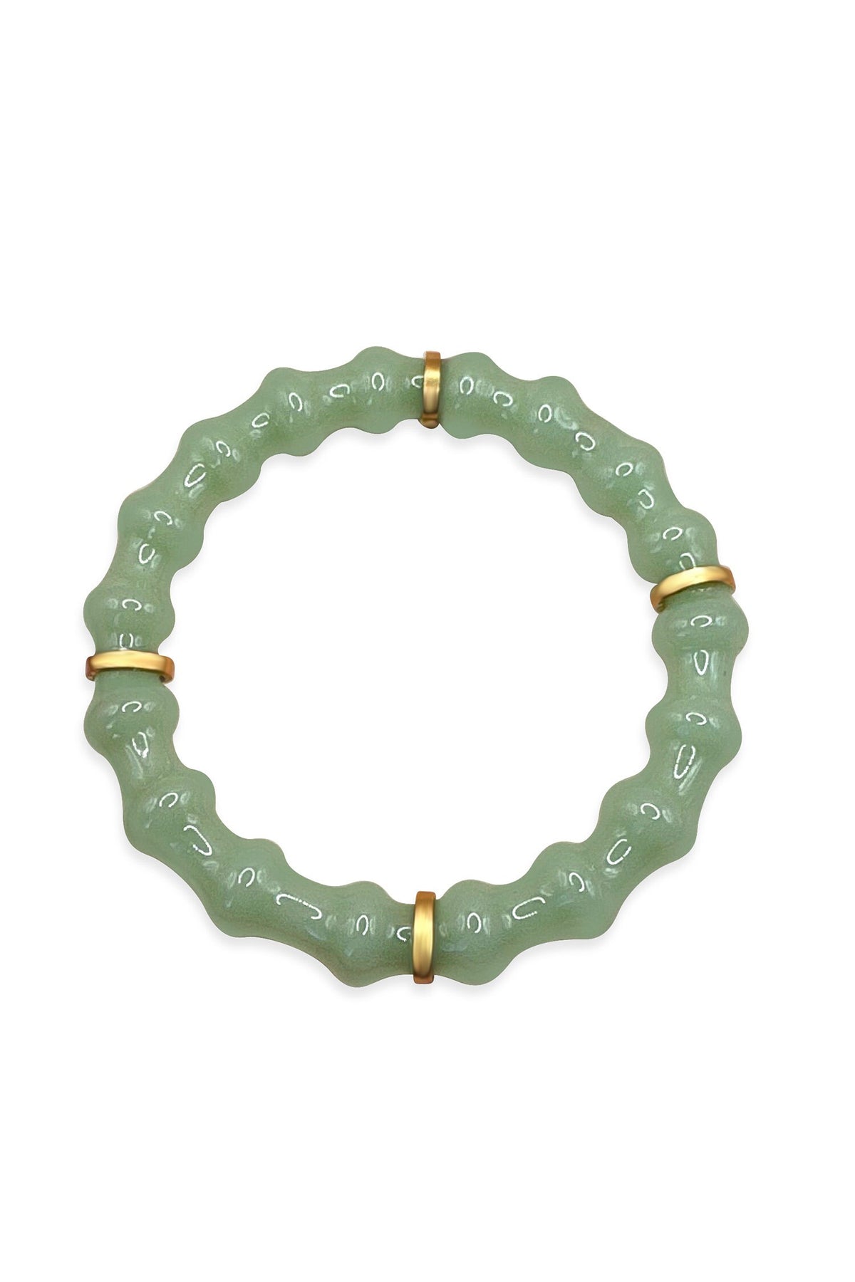 Sona Green Glass Bangle 