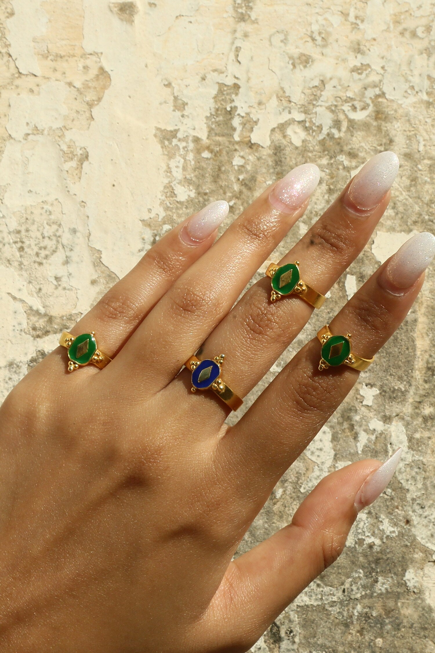Hot Pot Green Ring 