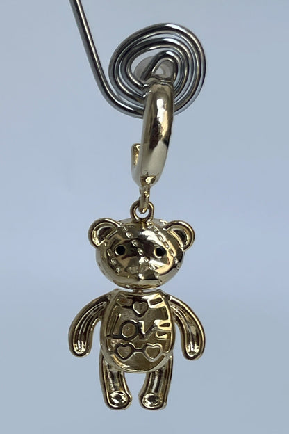 Gold Teddy Bear Danglers 