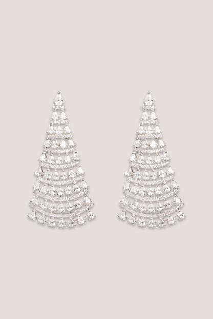 Designer Faux Diamond Danglers 