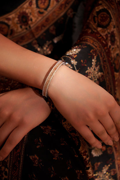 Designer Faux Diamond Bracelet 