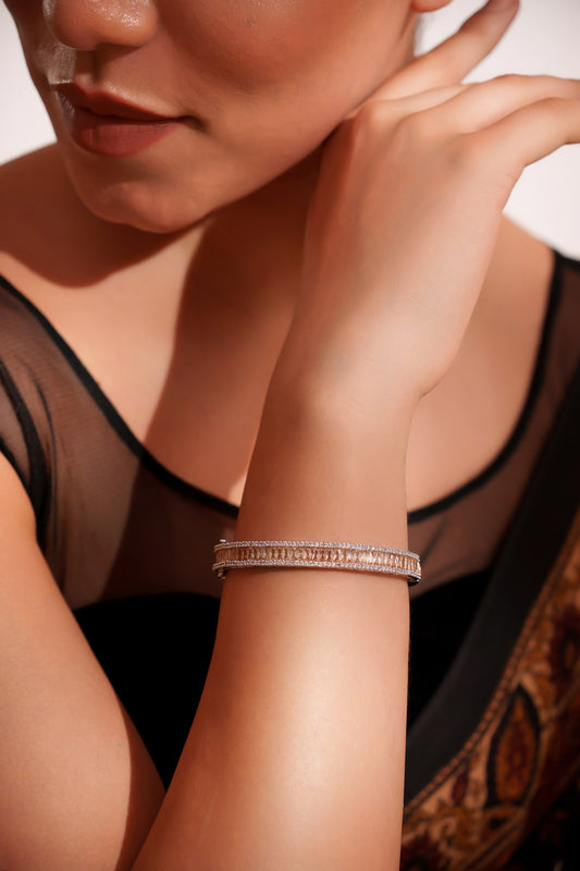 Designer Faux Diamond Bracelet 