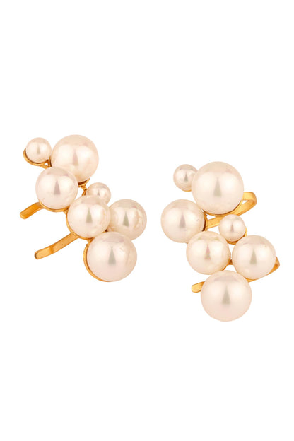 Bunch Pearl Ear Cuff - Single Piece 
