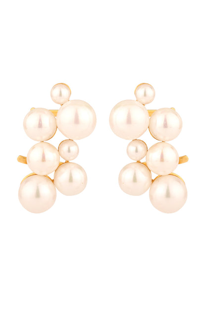Bunch Pearl Ear Cuff - Single Piece 