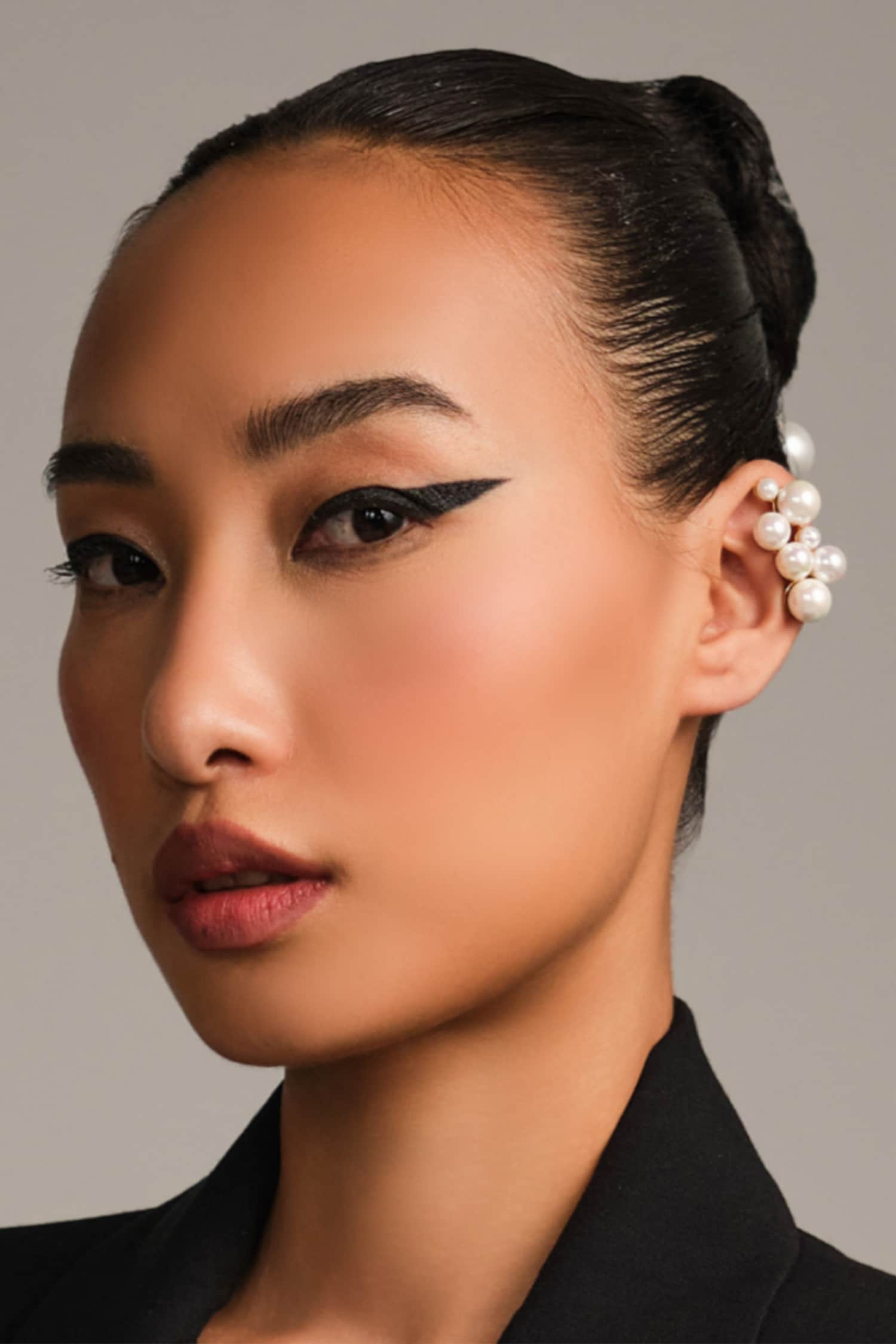 Bunch Pearl Ear Cuff - Single Piece 