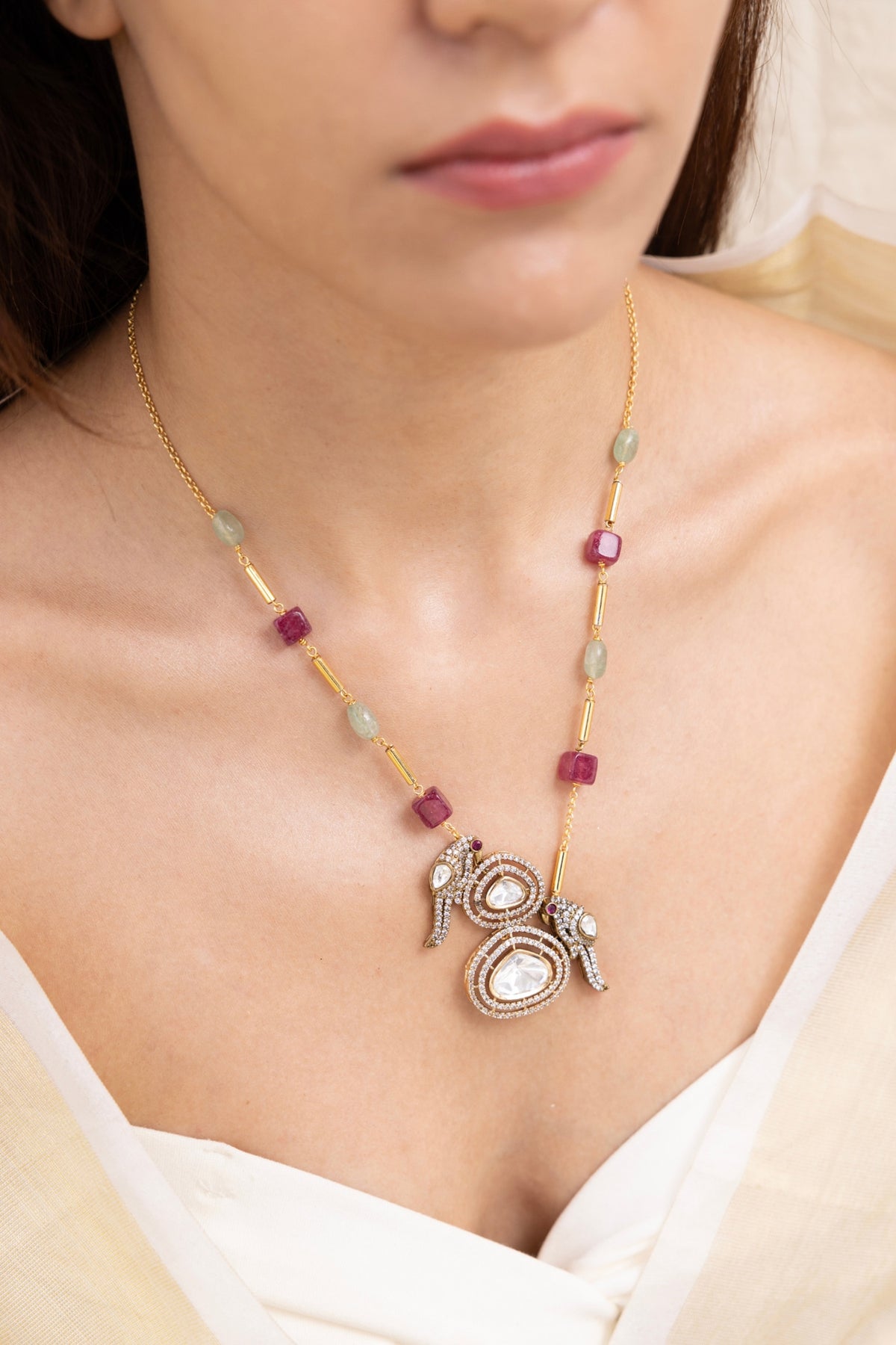 Divanshi Multicolor Designer Necklace 