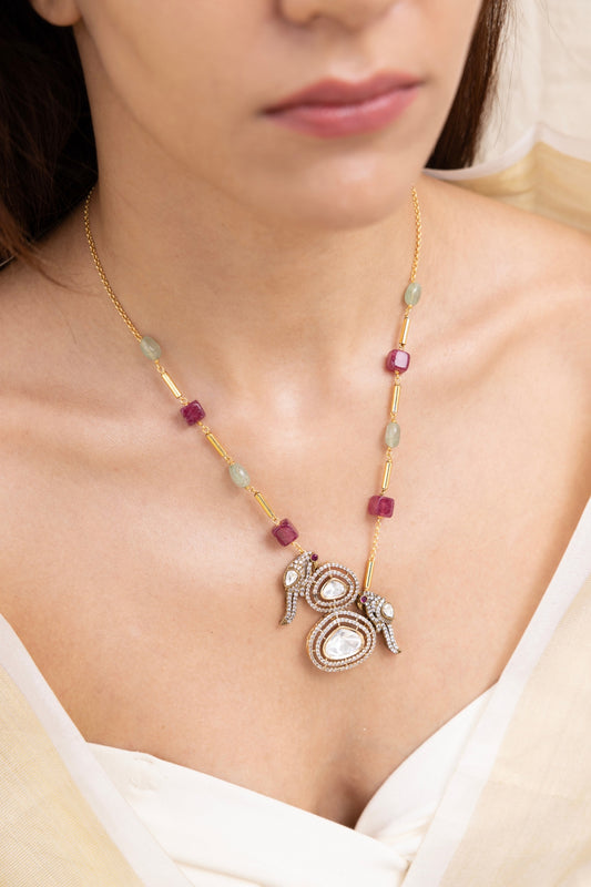 Divanshi Multicolor Designer Necklace 