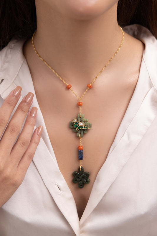 Trisha Multicolor Designer Necklace 