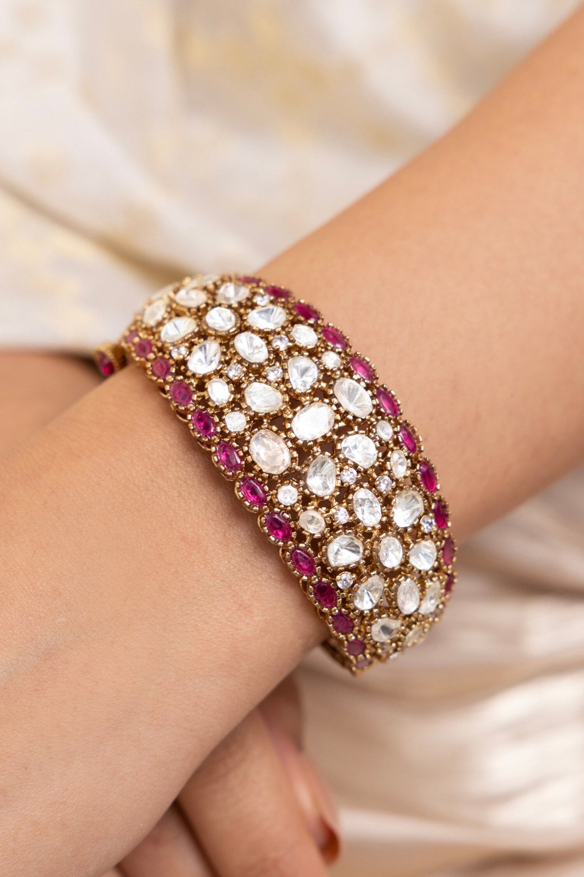 Designer Gold Finish Bracelet 