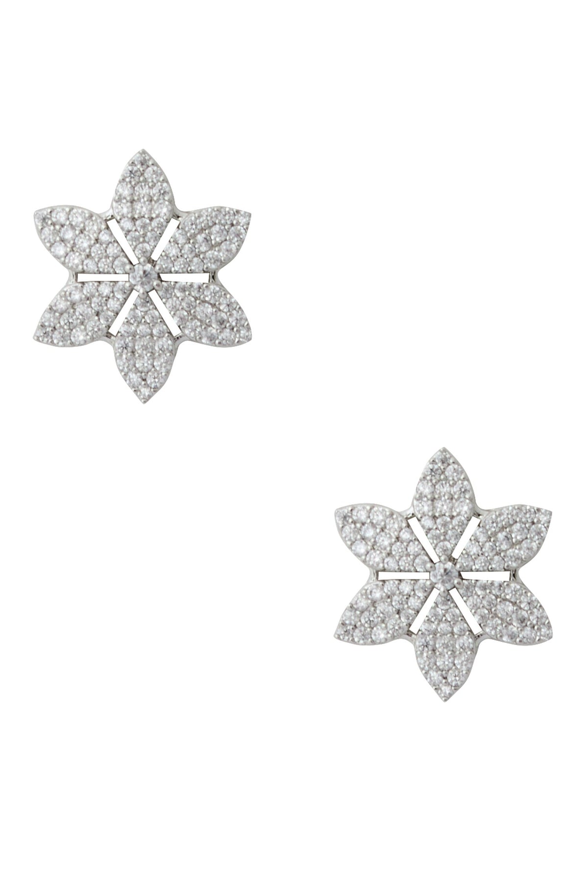 White American Diamond Necklace & Earring Set 