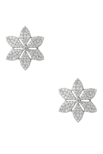 White American Diamond Necklace & Earring Set 