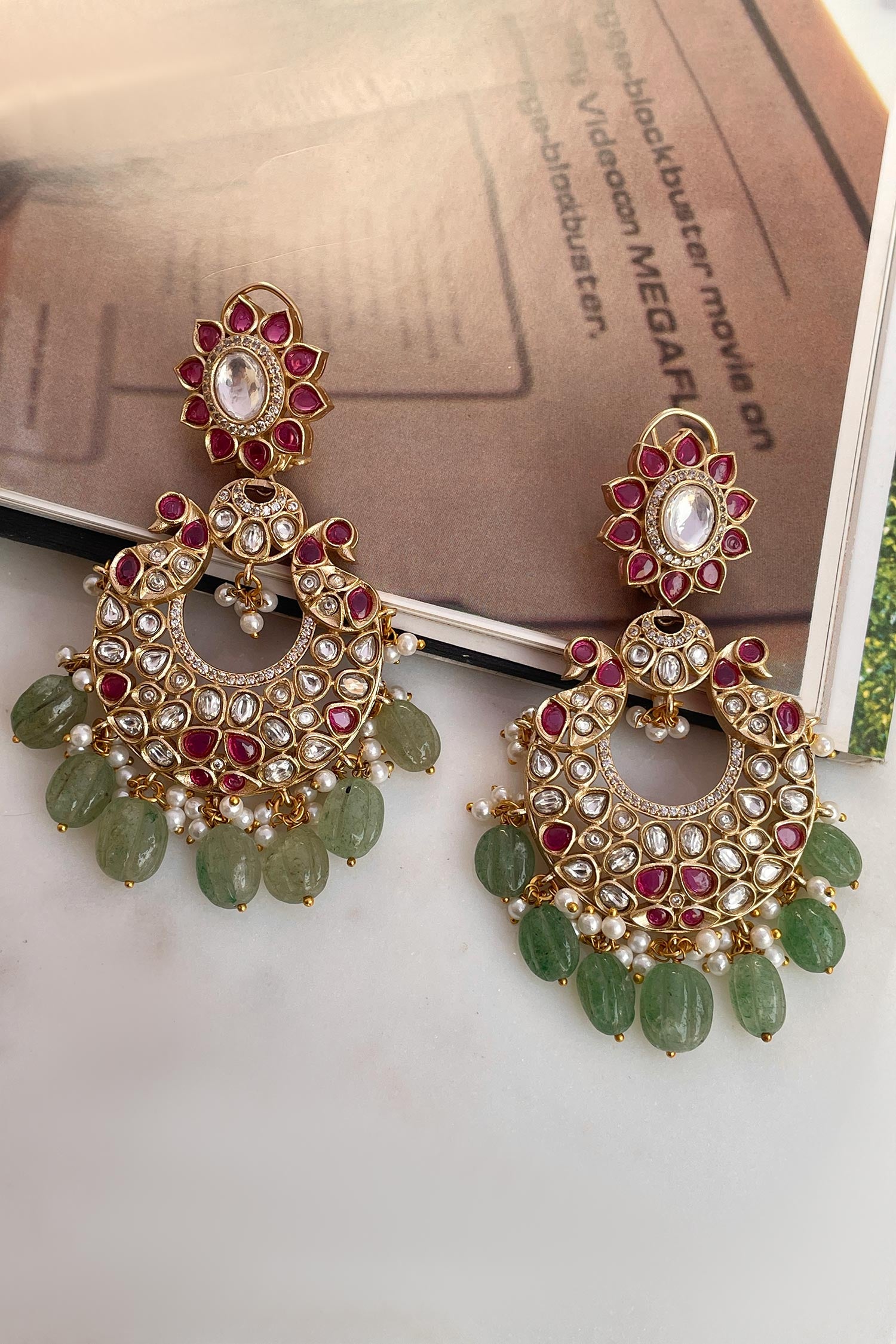 Multi-Color Designer Earrings 