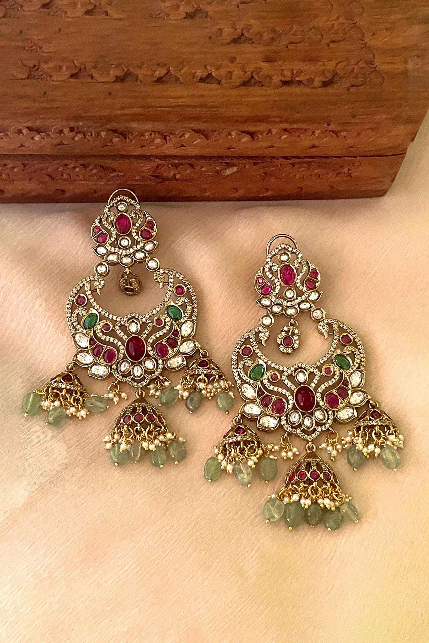 Multi-Color Designer Earrings 