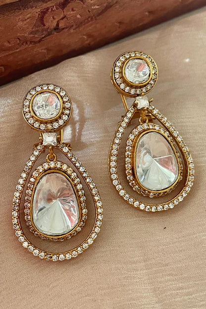 Designer Pearl Drop Earrings 
