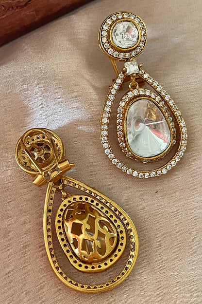 Designer Pearl Drop Earrings 