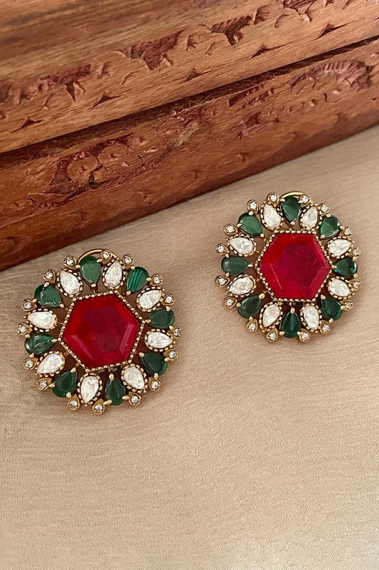 Multi-Color Designer Earrings 