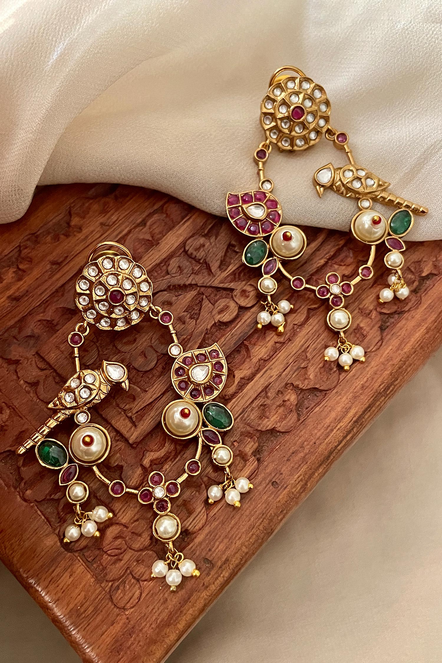 Designer Multi-Color Earrings 