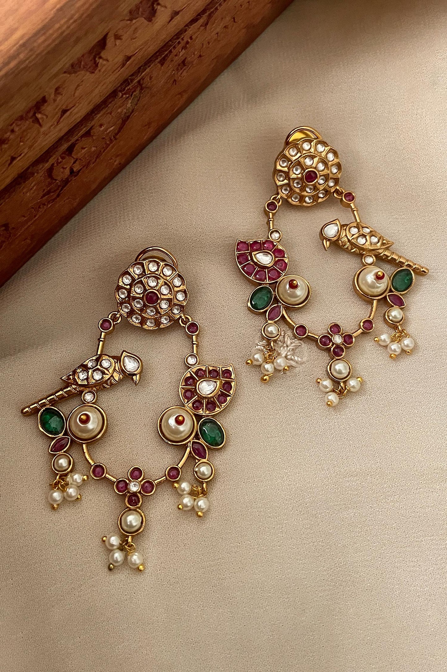 Designer Multi-Color Earrings 