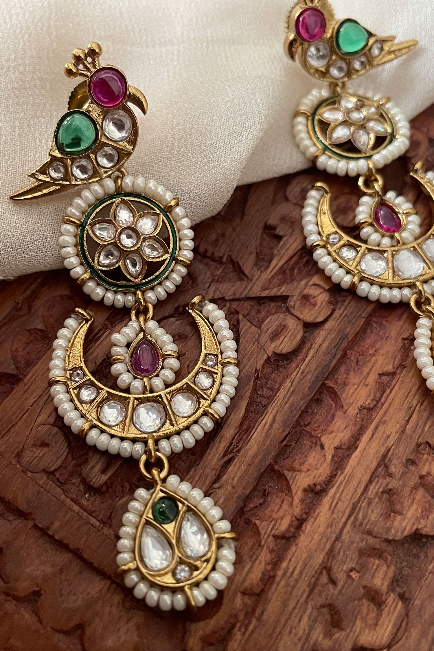 Multi-Color Designer Earrings 