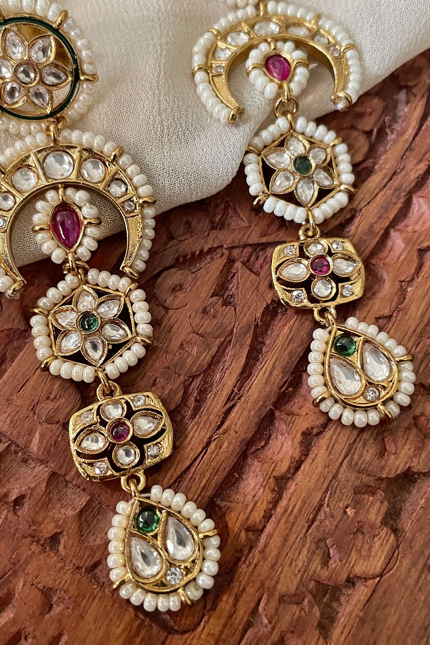 Multi Color Designer Earrings 