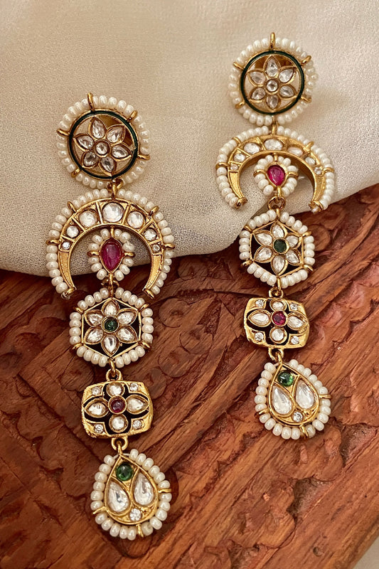 Multi Color Designer Earrings 