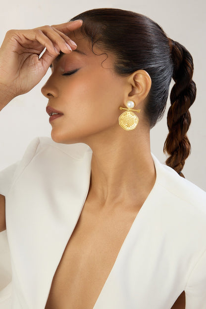 Kamal Pearl Earring 
