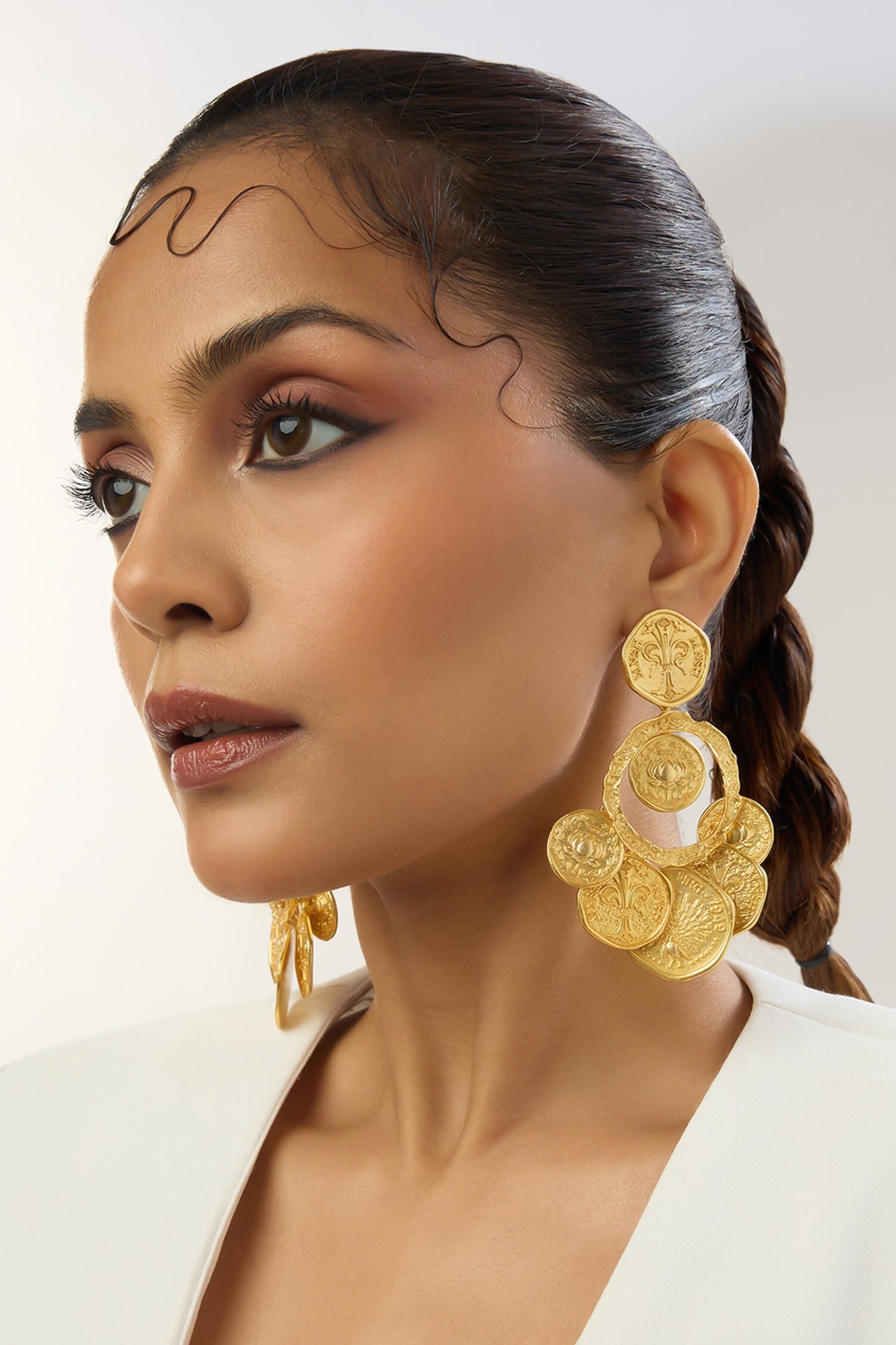 Shakti Jhumka Earrings 