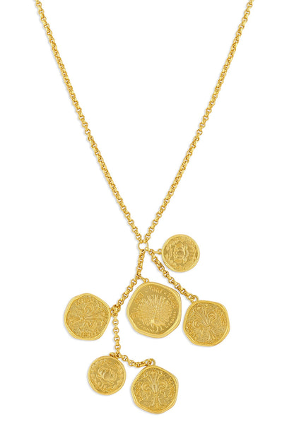 Mor Kamal Long Chain Necklace 
