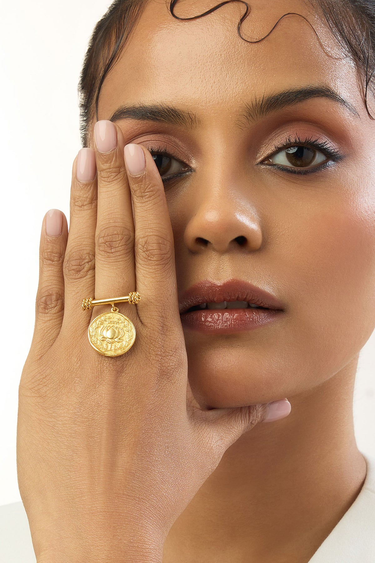 Kamal Ring with 22kt Gold Plating 