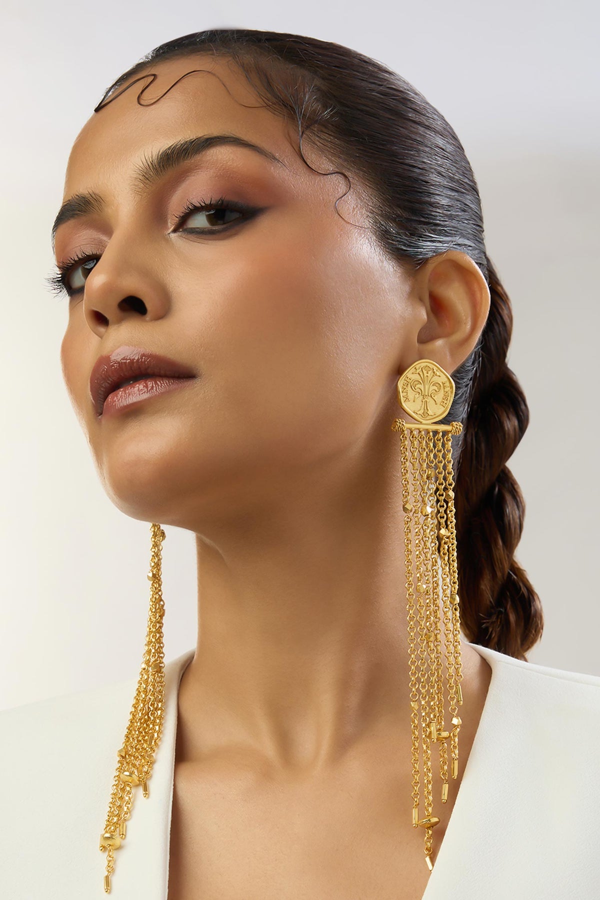 Shakti Shoulder Duster Earrings 