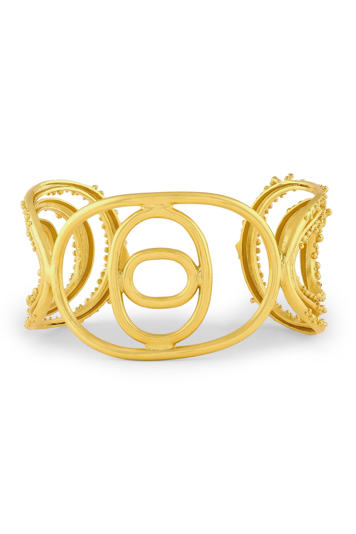 Vine Oval Triple Cuff 