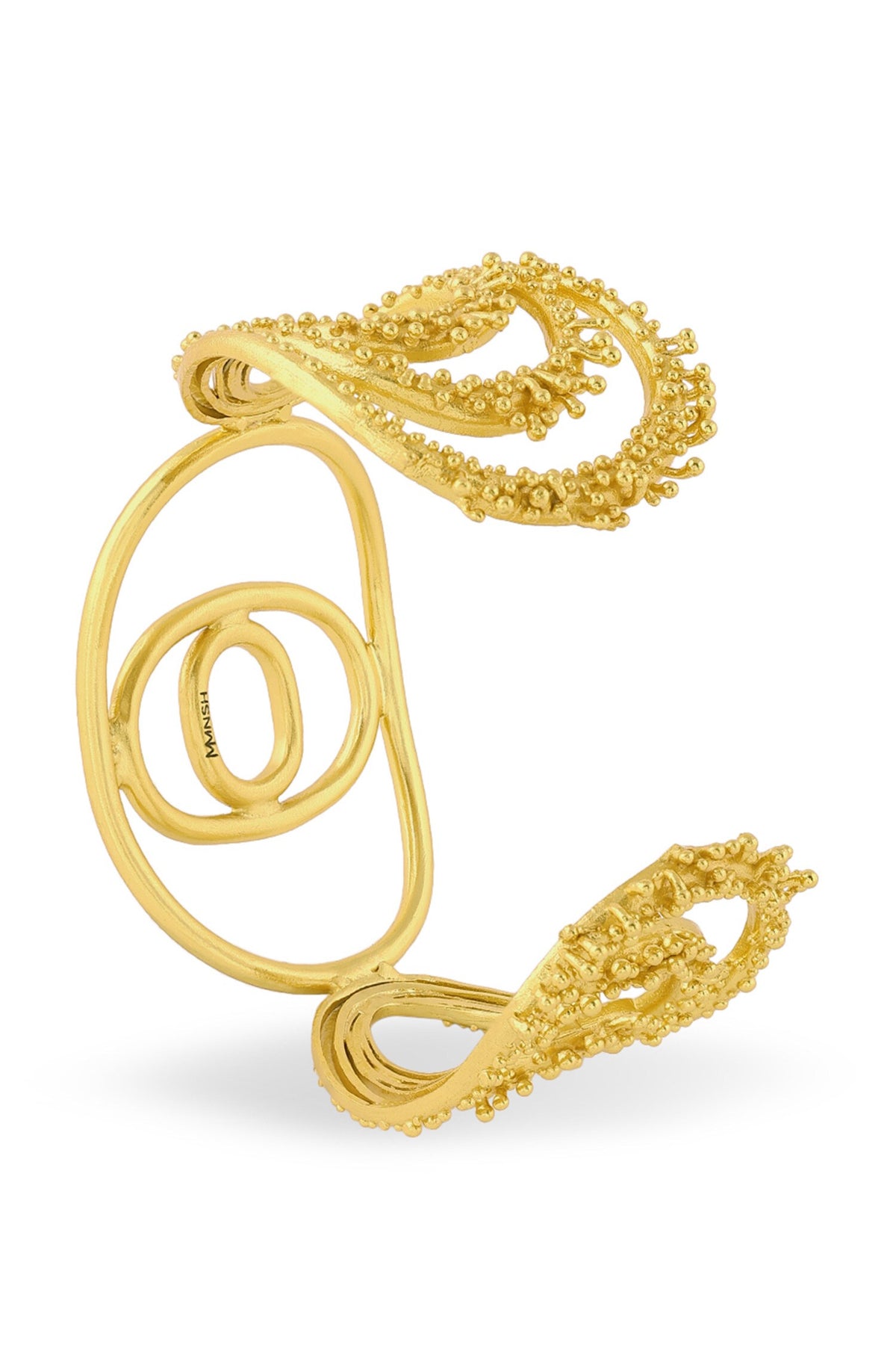 Vine Oval Triple Cuff 