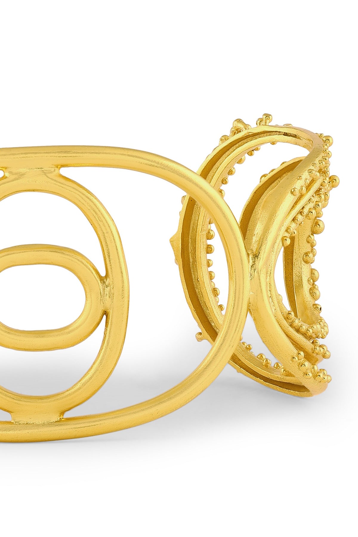 Vine Oval Triple Cuff 