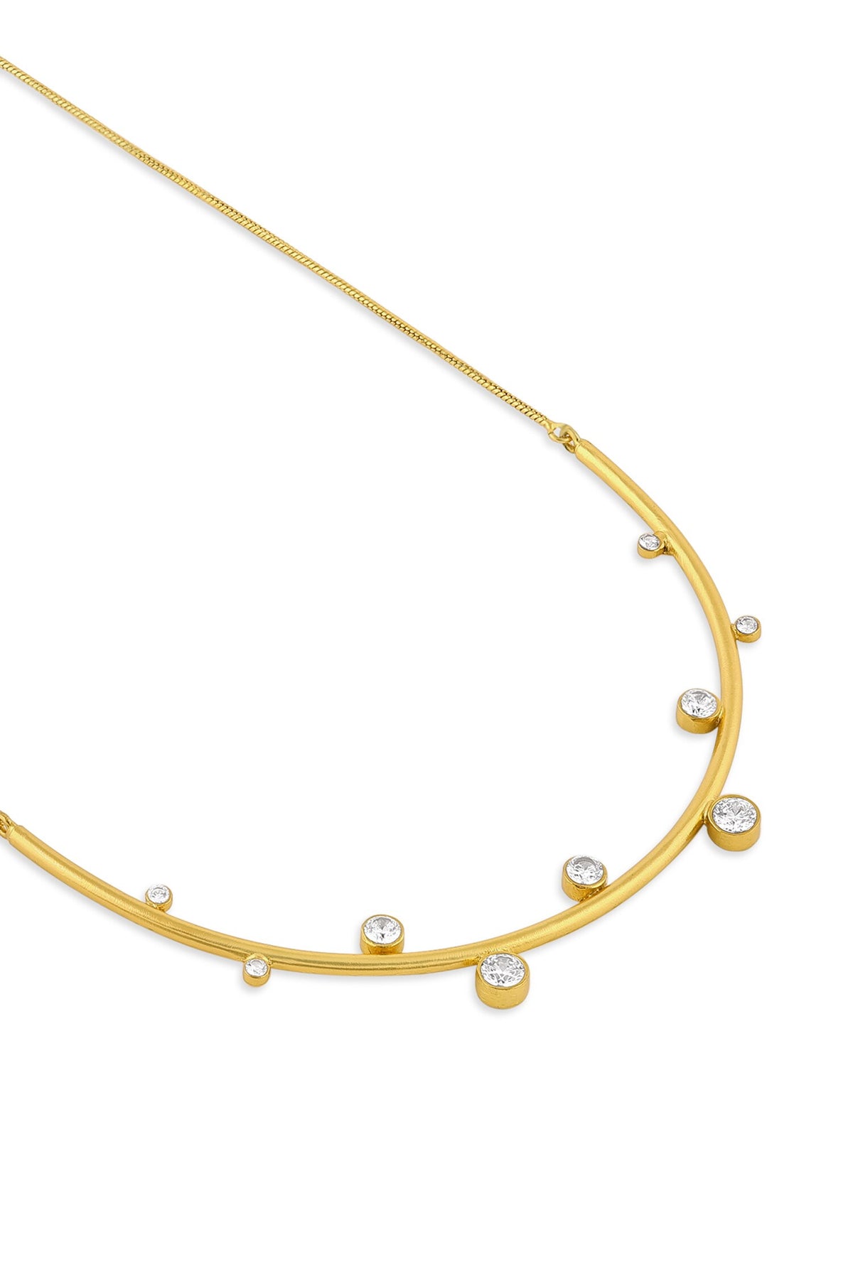 Amour Diamond Wave Necklace 