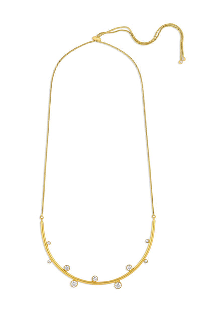 Amour Diamond Wave Necklace 