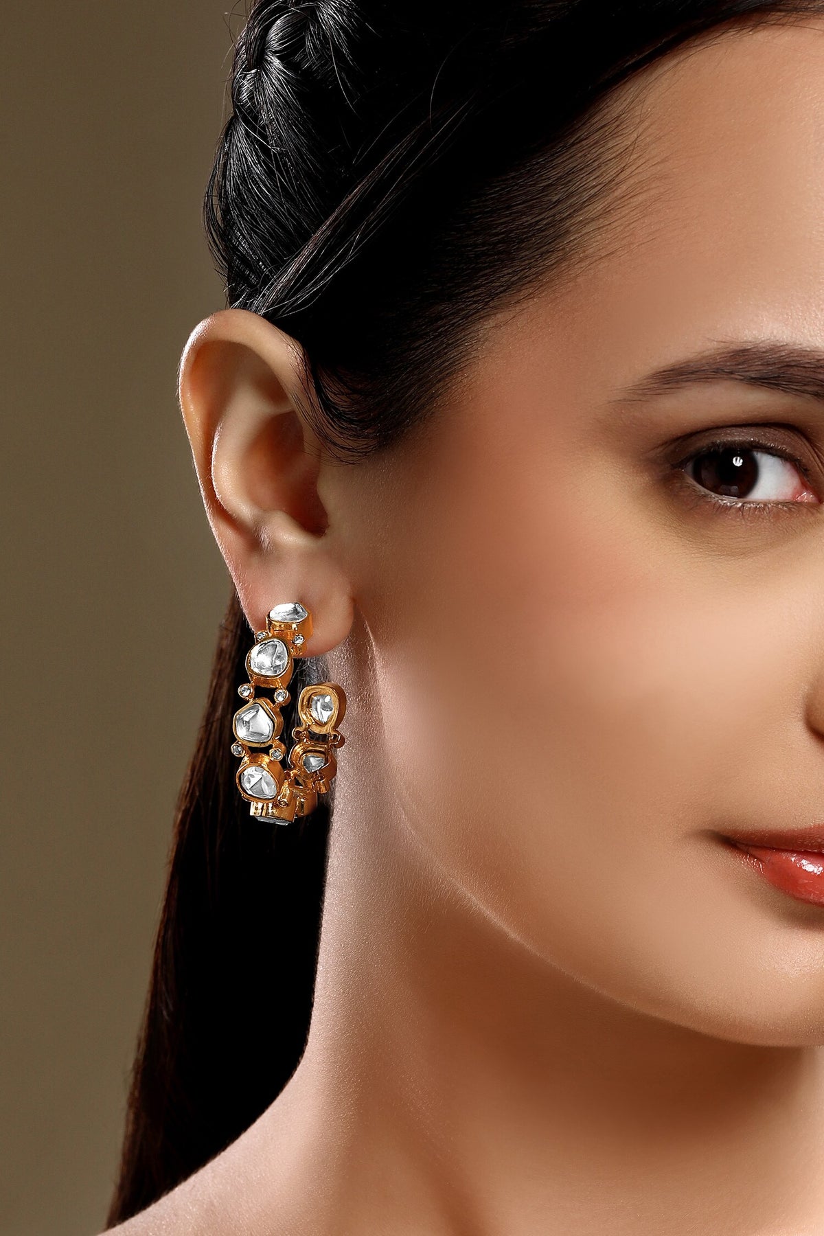 Designer Gold Plated Earrings 