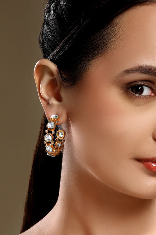 Designer Gold Plated Earrings 