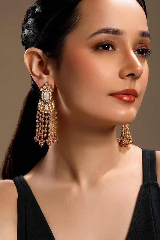 Gold Plated Designer Earrings 