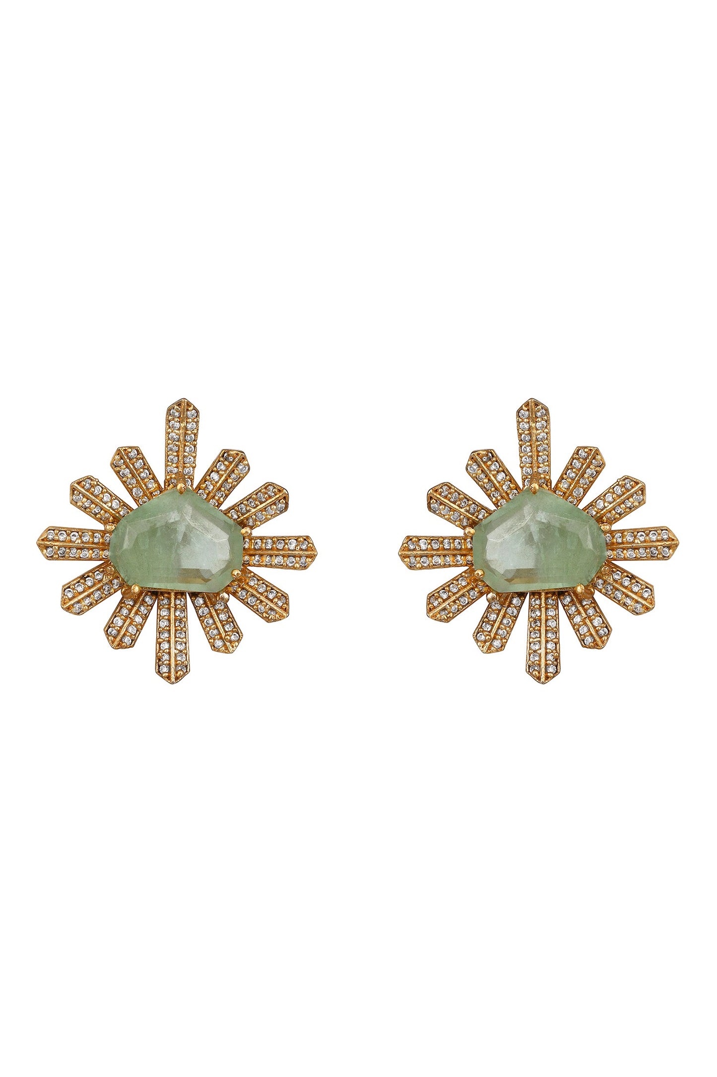 Gold Mint Designer Jewelry Set 