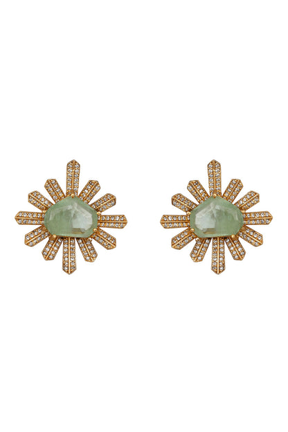 Gold Mint Designer Jewelry Set 