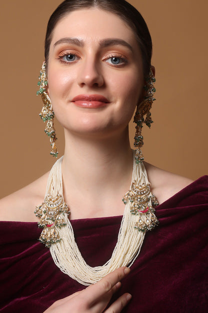 Aurora Gleam Haar Pendent Necklace 