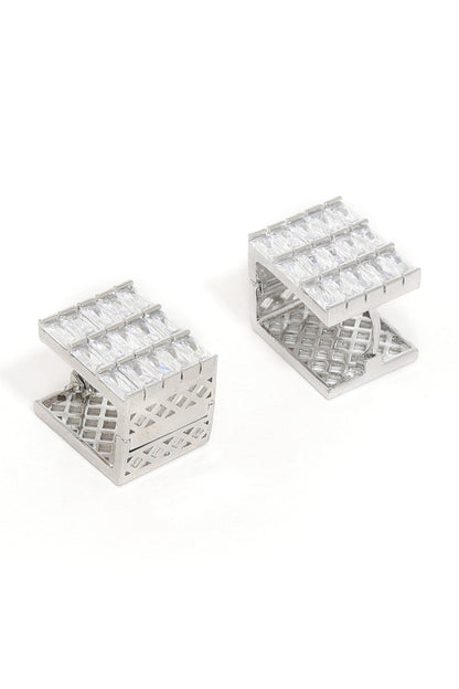 Box Loop Earrings 