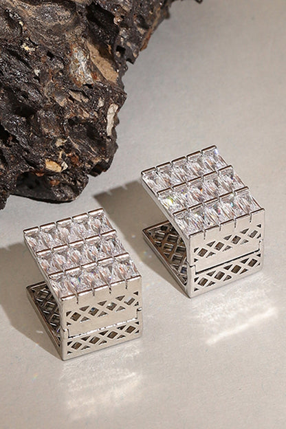 Box Loop Earrings 