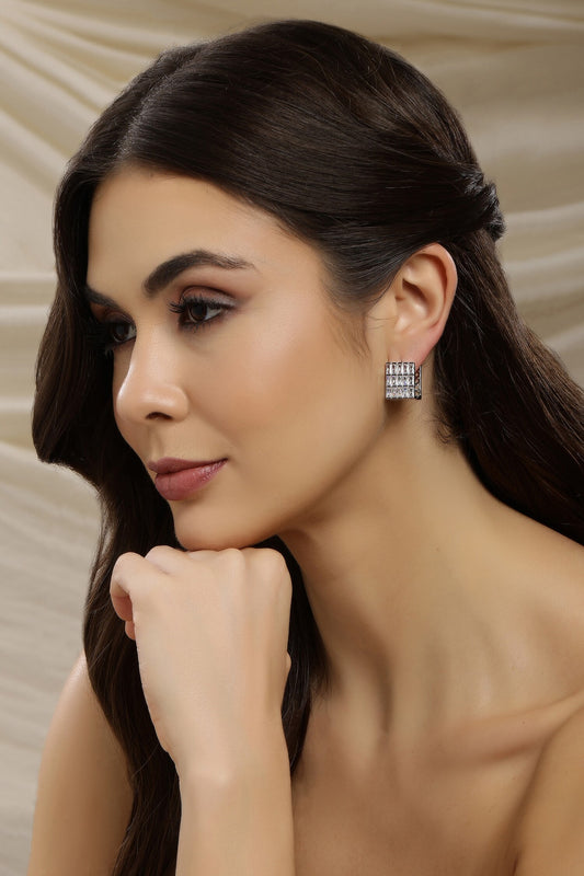 Box Loop Earrings 