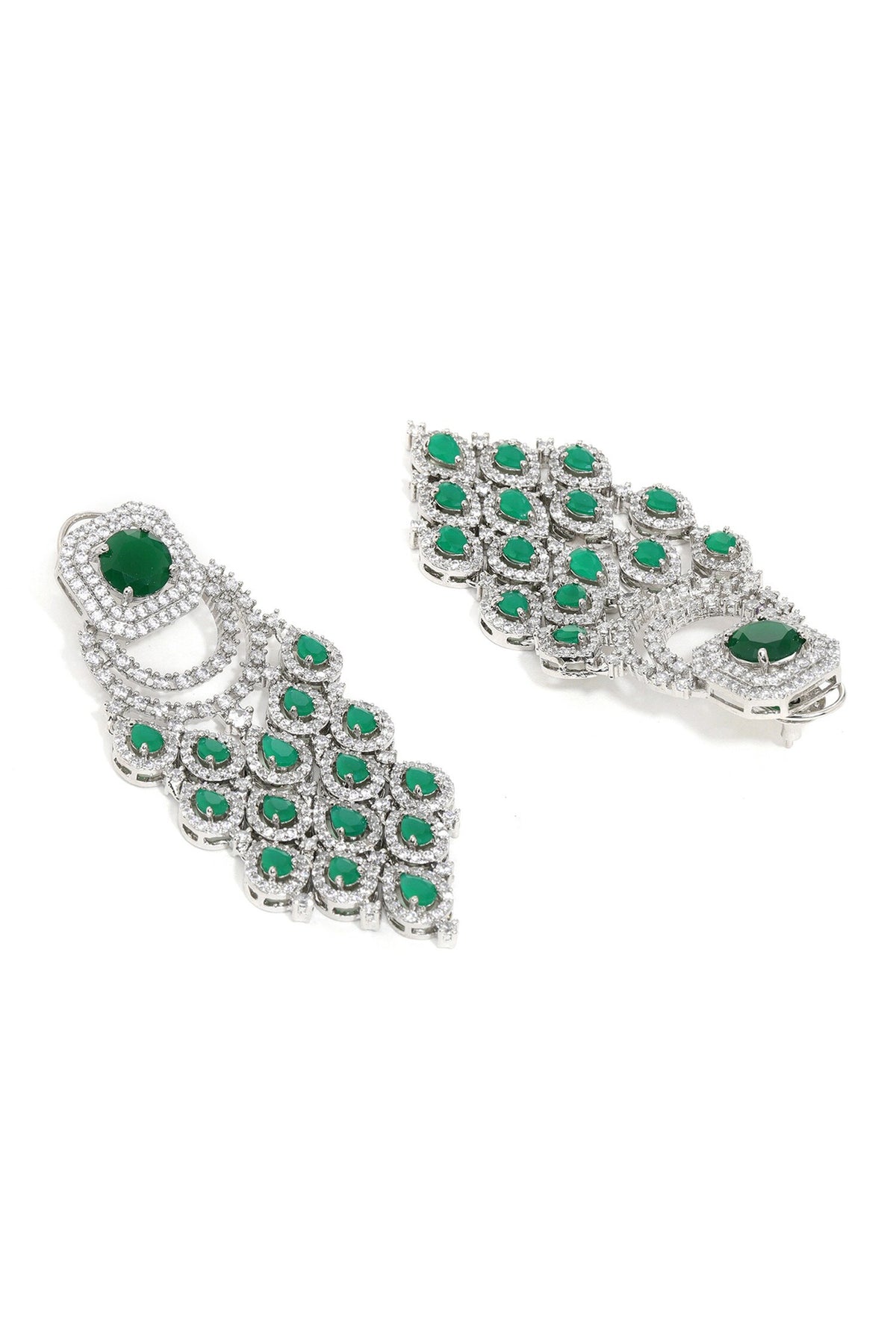 Long Chandelier Earrings 
