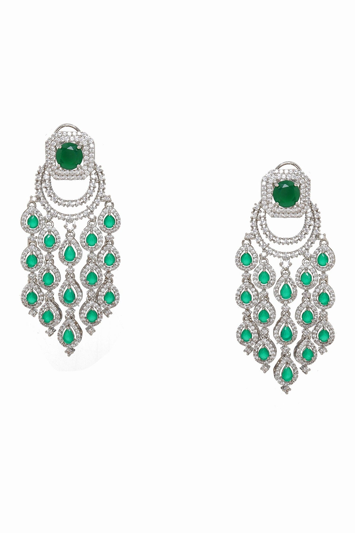 Long Chandelier Earrings 