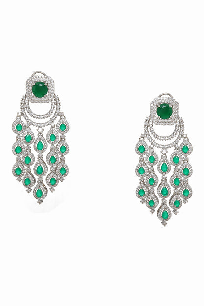 Long Chandelier Earrings 