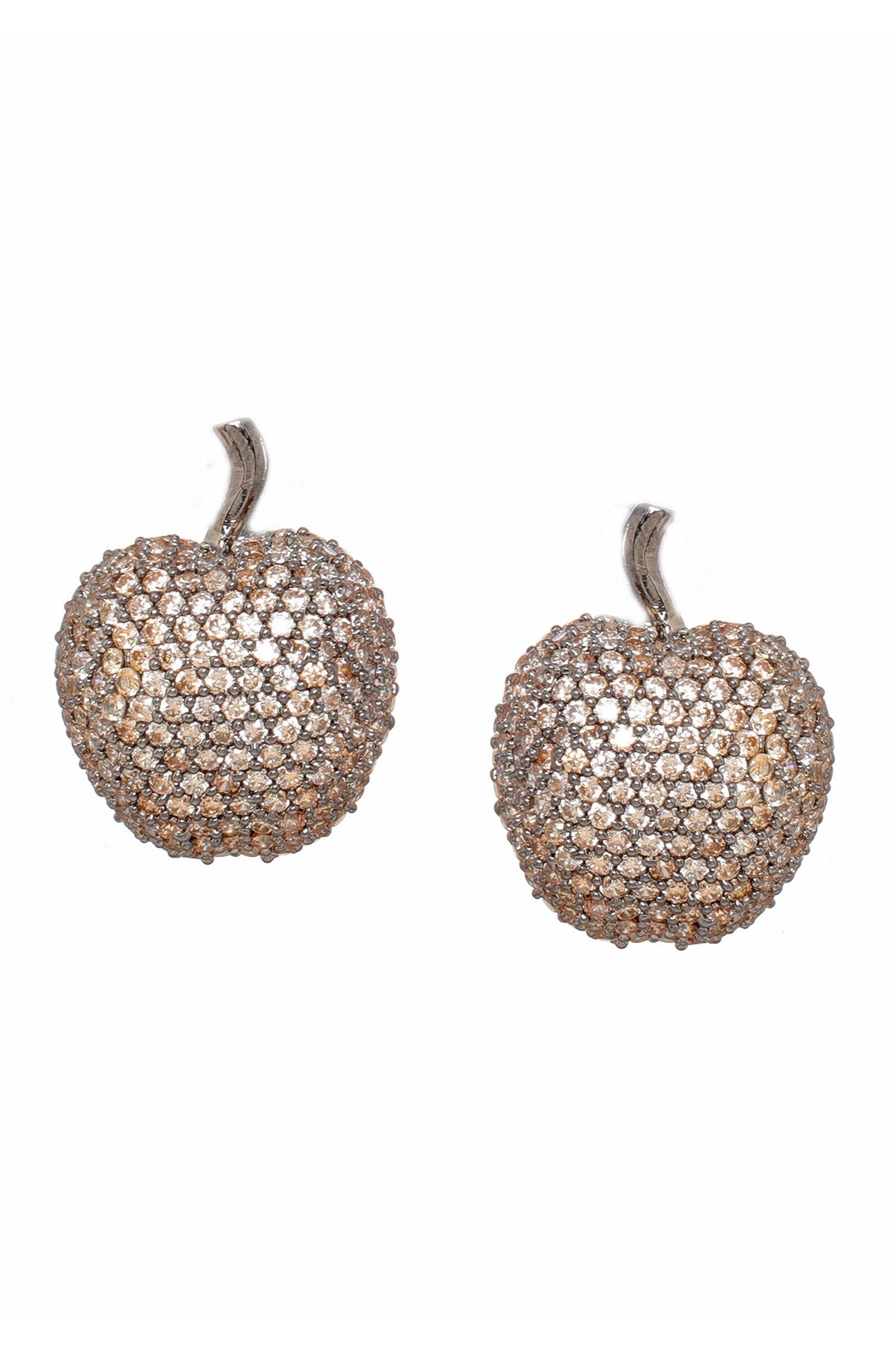 Apple Champagne Studs Earring 
