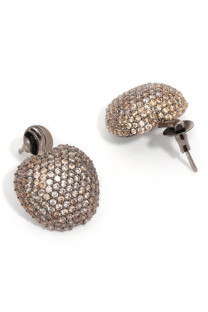 Apple Champagne Studs Earring 