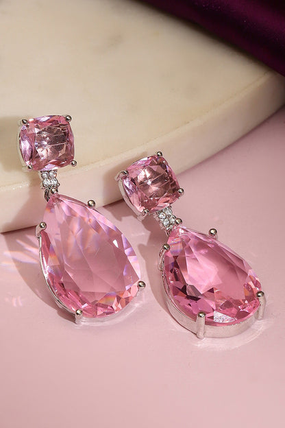 Pink Doublet Earrings 